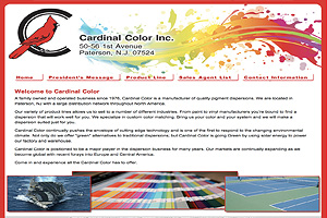 KIARO Computer Solutions Web Development client promo site Cardinal Color