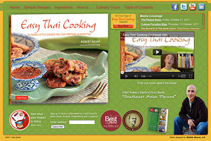 KIARO Computer Solutions Web Development client promo sitlete Easy Thai Cooking