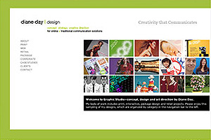 KIARO Computer Solutions Web Development client web site Diane Day Design
