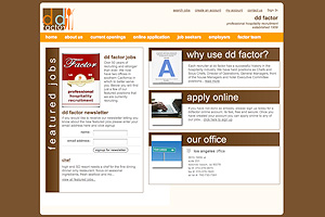 KIARO Computer Solutions Web Development client promo site DD Factor