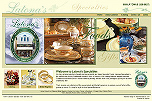 KIARO Computer Solutions Web Development client web site Latona's Specialties