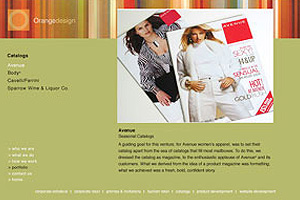 KIARO Computer Solutions Web Development client web site Orange Design