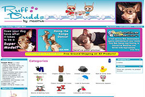 KIARO Computer Solutions Web Development client promo site RuffDudds